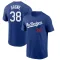 Men's Los Angeles Dodgers Eric Gagne Royal 2022 City Connect T-Shirt