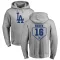 Men's Los Angeles Dodgers Will Smith Gray Branded RBI Pullover Hoodie - Heathered