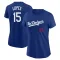 Women's Los Angeles Dodgers Davey Lopes Royal 2022 City Connect T-Shirt