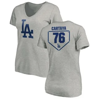 Women's Diego Cartaya Los Angeles Dodgers Backer Tri-Blend Tank