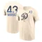 Youth Los Angeles Dodgers Raul Mondesi Cream 2024 City Connect T-Shirt