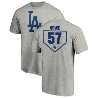 Youth Los Angeles Dodgers Steve Howe Gray RBI T-Shirt Heathered